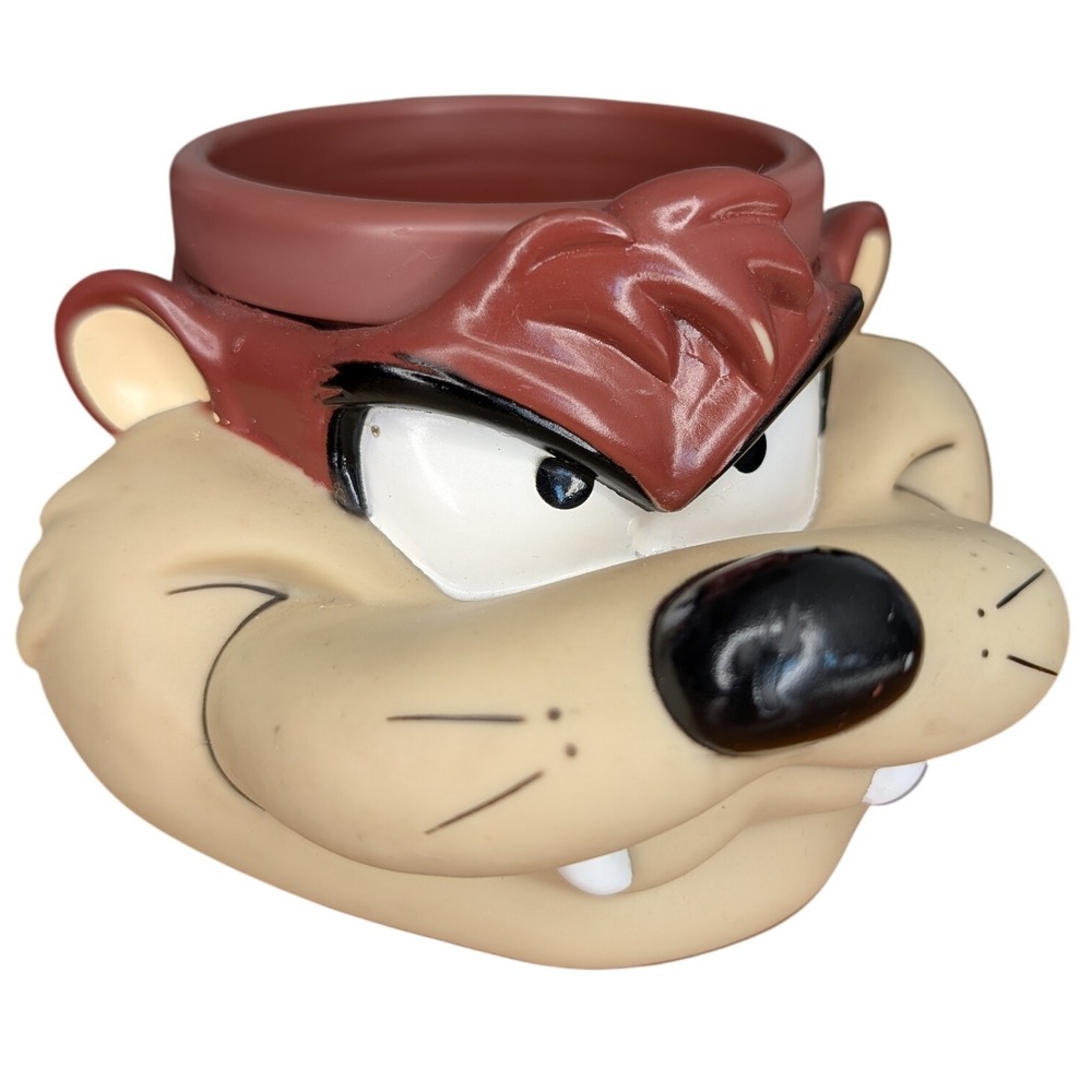 Vintage Taz Looney Tunes 3D Mug Coffee Cup‎ Promotional 1993